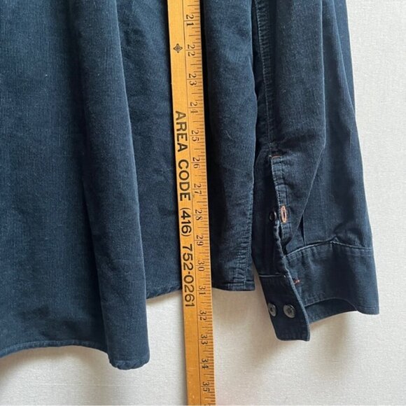 Harley Davidson corduroy button up shirt Sz 2XL - Picture 9 of 9